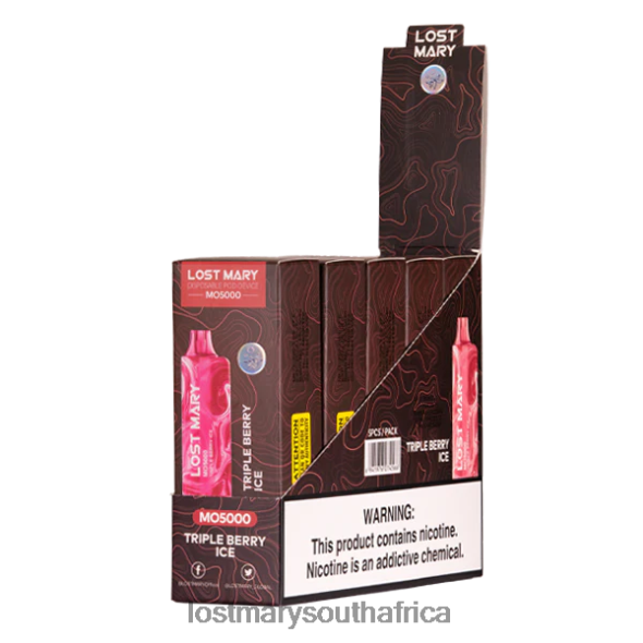 LOST MARY MO5000 Triple Berry Ice - Lost Mary Vape Flavours L6R88J75