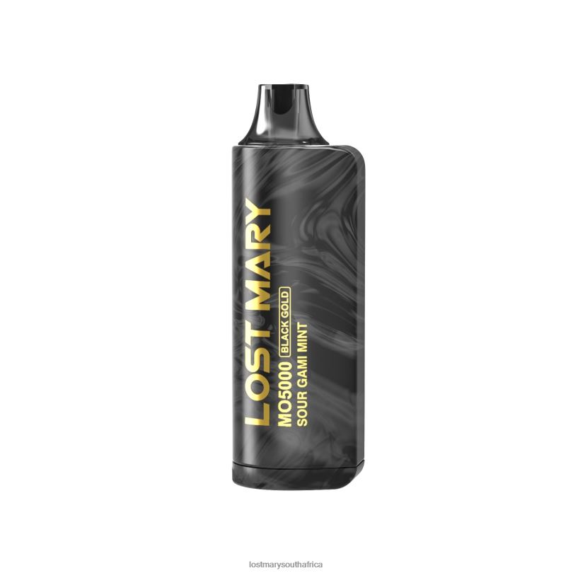 LOST MARY Price - LOST MARY MO5000 Black Gold Disposable 10mL 4R26L4 Sour Gami Mint