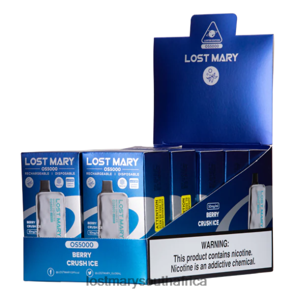 LOST MARY OS5000 Luster Berry Crush Ice - Lost Mary Vape Flavours L6R88J5
