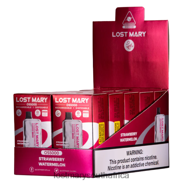 LOST MARY OS5000 Luster Strawberry Watermelon - Lost Mary Vape Price L6R88J73